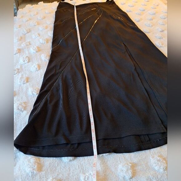XL Nicole Bakti maxi skirt rhinestone  detail, party night - Picture 1 of 16